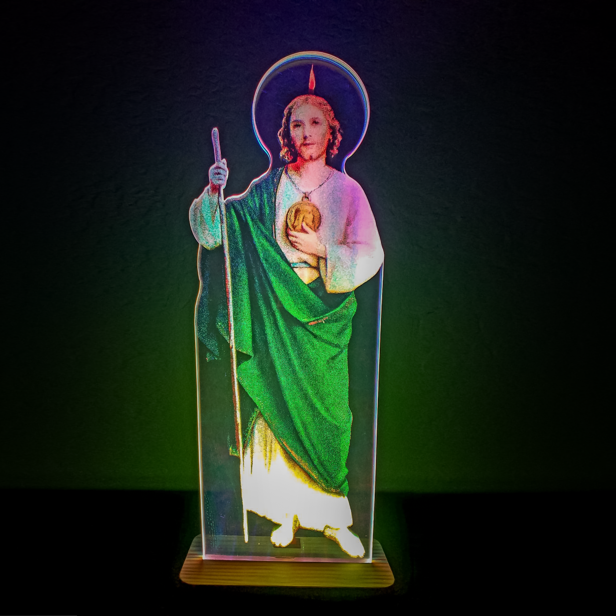 16" Tall Full Color Saint Jude 8x16